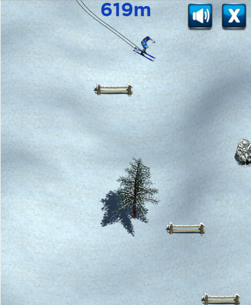 Alpine Rush: Extreme Ski Challenge